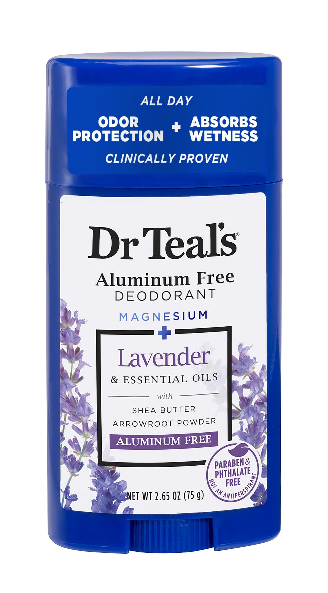Amazon.com : Dr Teal's Aluminum Free Deodorant - Lavender